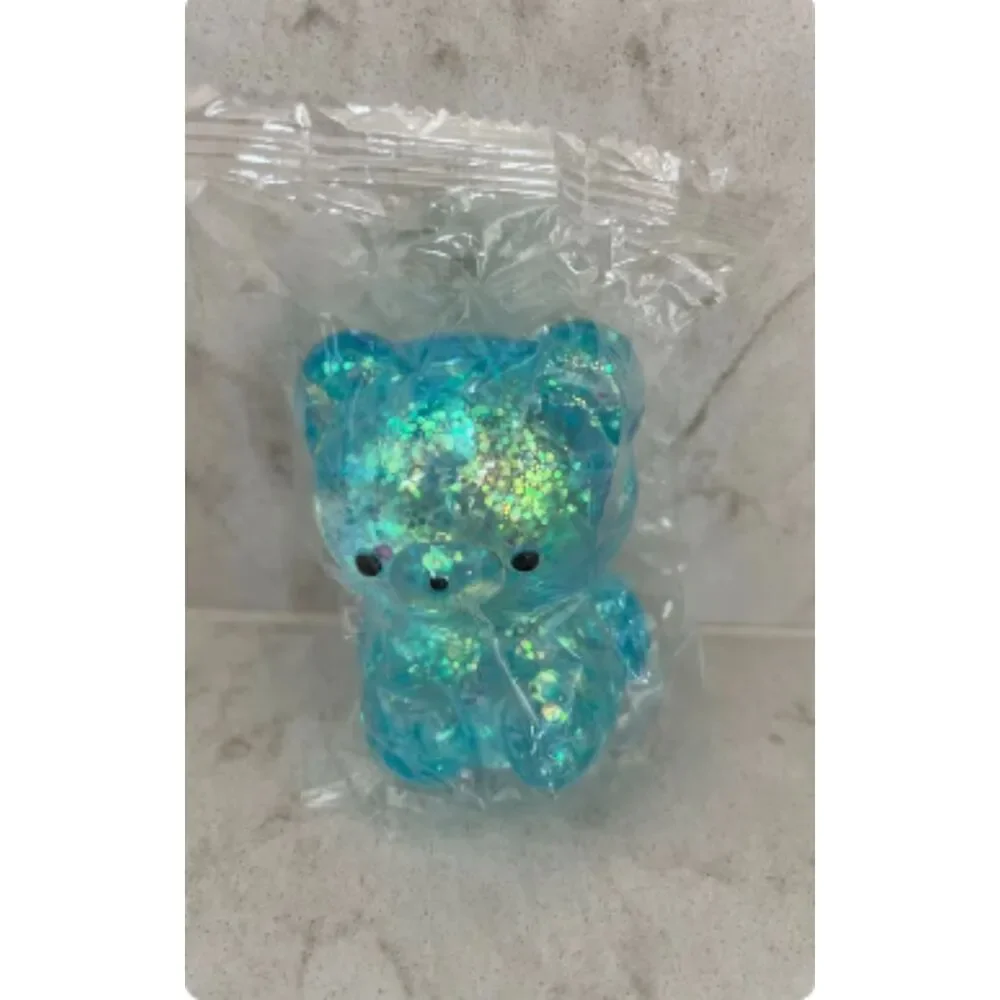 Glitter Squeezy Sparkle Sugar Bear  assorted
